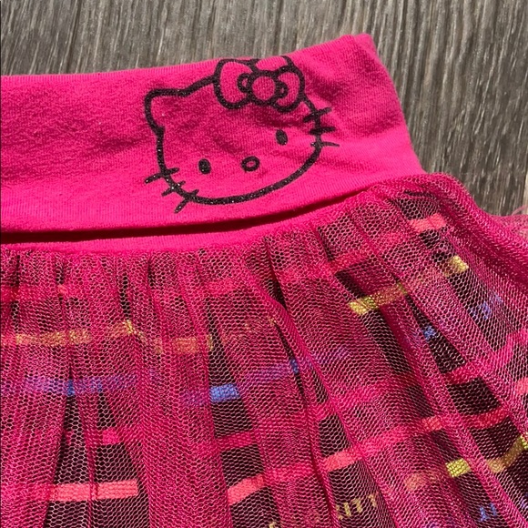 4/$20 Hello Kitty Tulle Tutu Layered Skirt Sz 3 - Picture 2 of 3